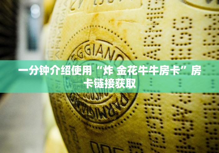 一分钟介绍使用“炸 金花牛牛房卡”房卡链接获取