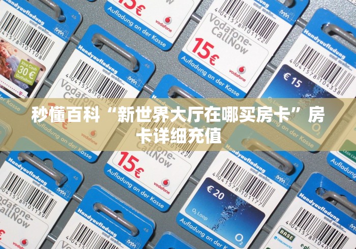 秒懂百科“新世界大厅在哪买房卡”房卡详细充值